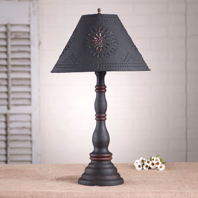 Huff Solid Wood Table Lamp