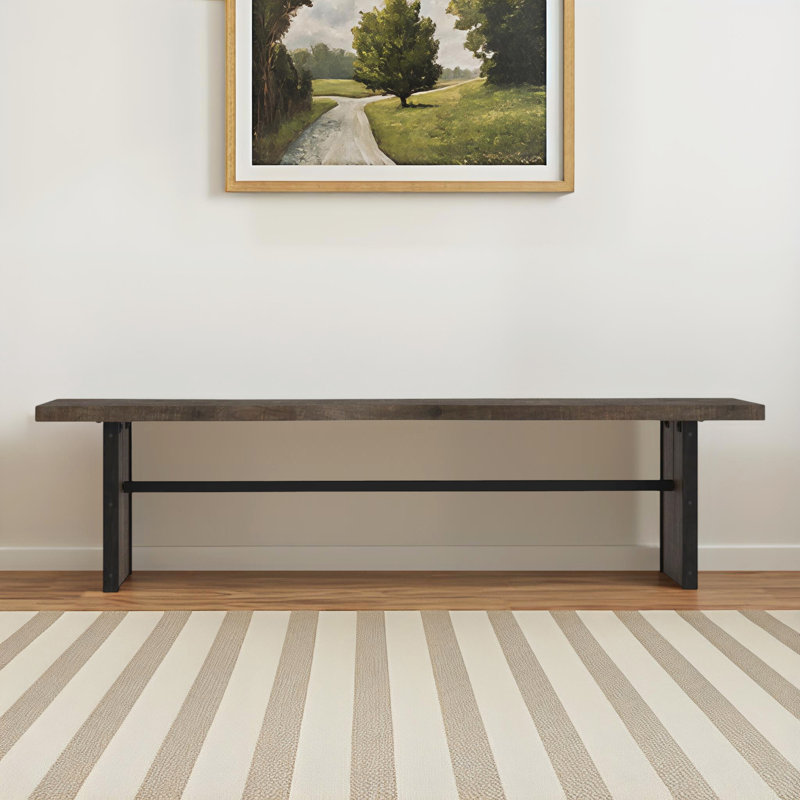 Mayweather Solid Wood Bench