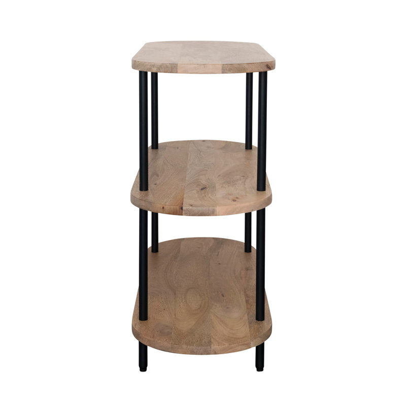 Diljot 43.25'' Solid Wood Top Console Table