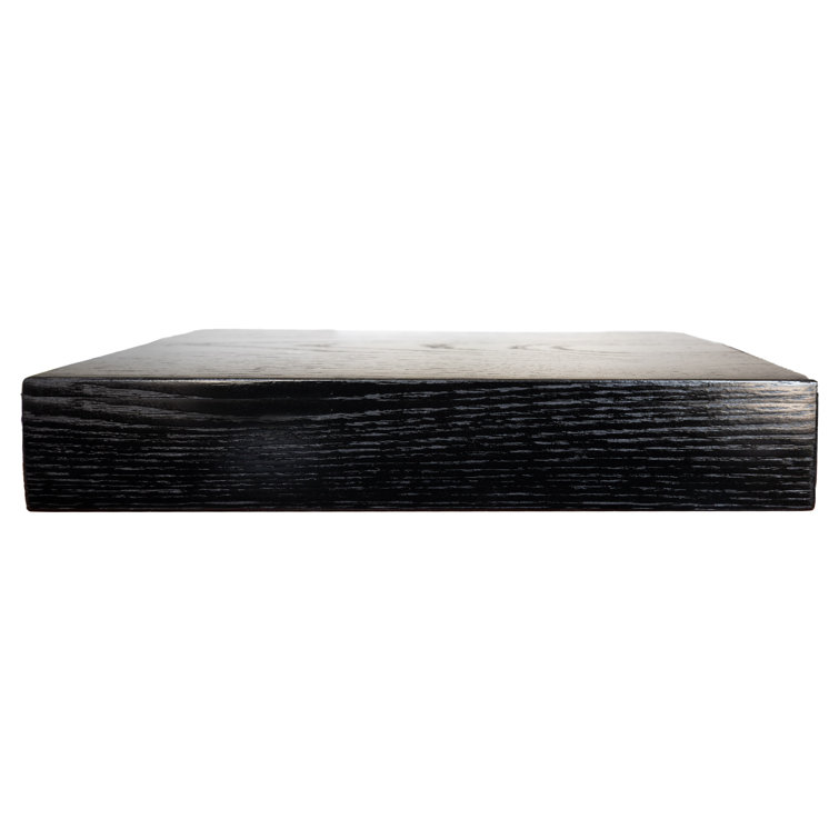 Jahiya 2 Piece Oak Floating Shelf