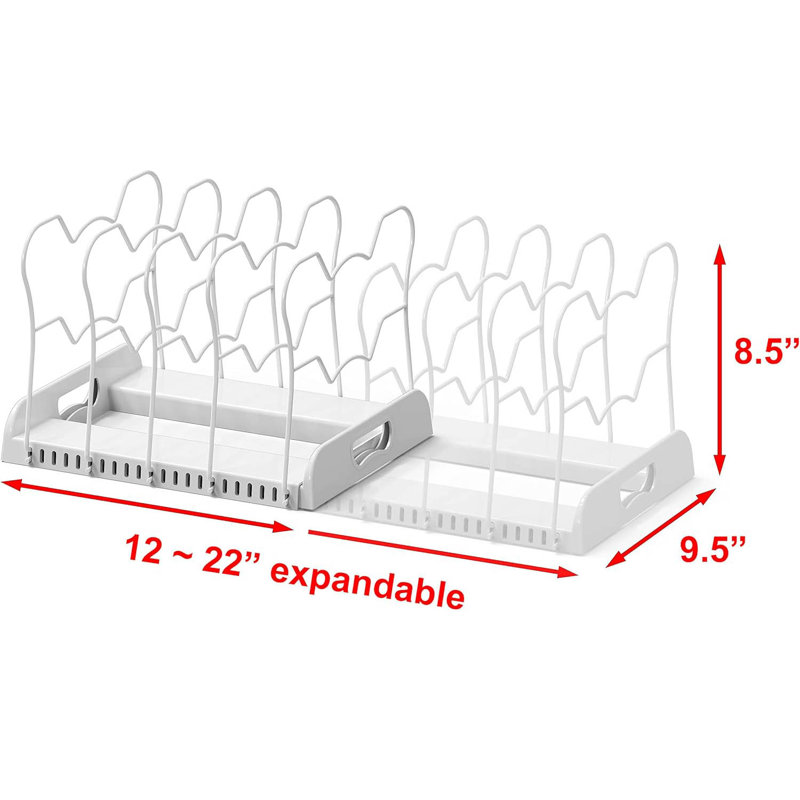 Expandable Pan Organizer Rack