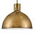 Clendon 1-Light Dimmable Metal Dome Pendant-74008654-74008651-74008649