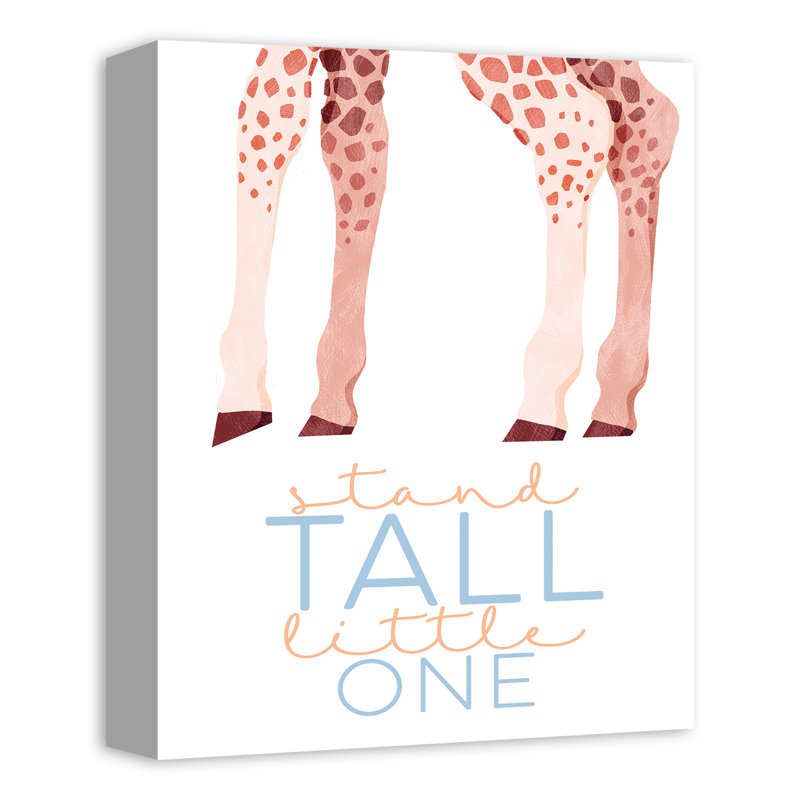«Stand Tall», art sur toile, H 14 po x l 11 po x P 1,25 po
