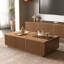 Table basse à plateau relevable 51,1 po avec tiroirs de rangement