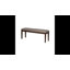 Banc rembourré en bois massif Ginnie-500583005