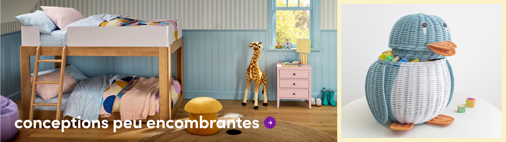 conceptions peu encombrantes