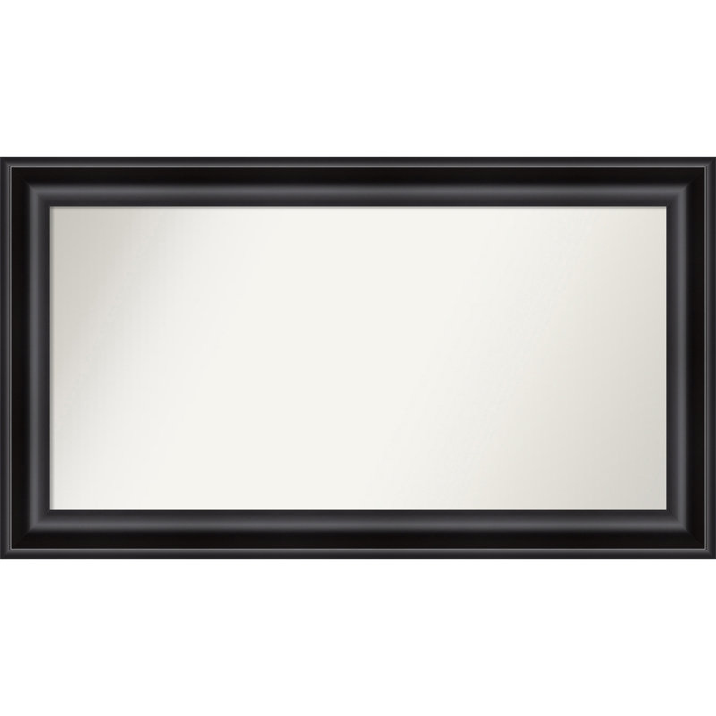 Miroir d'appoint mural en plastique Churchton, 25,75 po x 45,75 po