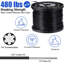 Ensembles de guirlandes lumineuses, cordage en acier inoxydable 304 de 300 pi