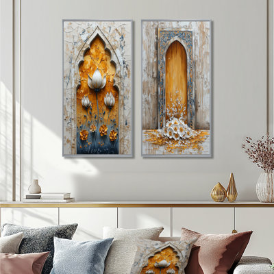 Ensemble de 2 pièces d'art mural d'Irlande, Turquie