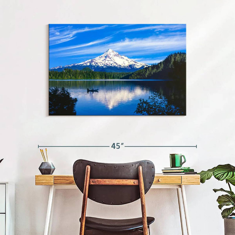 Alvord faisant du kayak à Mount Hood, H 26 po x l 39 po