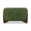 Chaise avec accoudoirs en sherpa 44 po Modern Alpine Modern