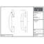 Hammer & Tongs - Forged Barn Door Handle - H100mm - Black