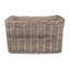 Rattan Under Bench Basket with Lining