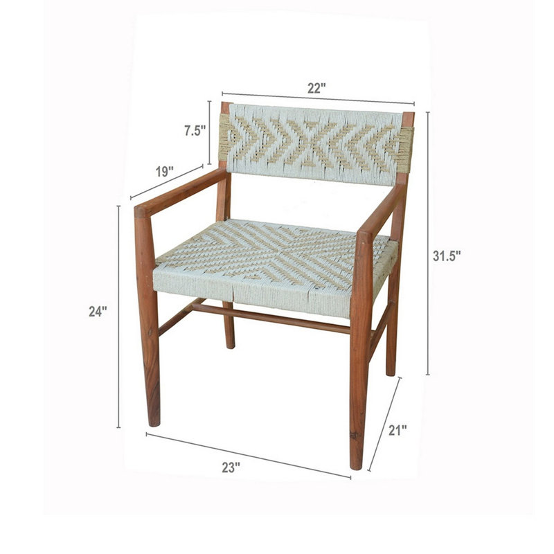 Fauteuil l 20,5 po