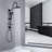 Shower Faucet with Rain Shower Heads-92443523