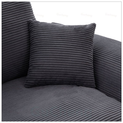 Canapé modulaire modulaire Cloud, canapé moderne confortable avec housses de coussin amovibles pour des espaces de vie polyvalents