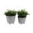 Gracie Oaks Unique Footed Planters, 2-Pieces-1715916981