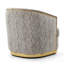 Fauteuil Lexington G00280A-C, brun / beige clair