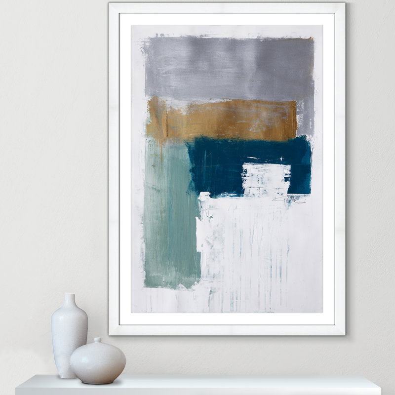 «Malibu Springs I Print» par Filippo Ioco, L 35 po x H 49 po, Blanc satiné, Imprimé mat