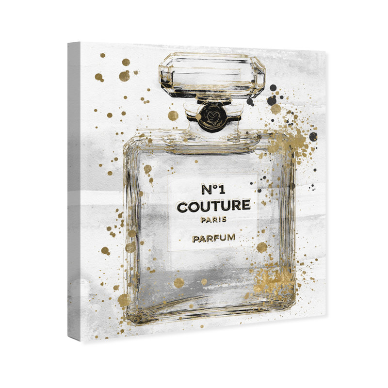 Couture Night Perfume - reproduction d'art, Toile tendue, H 20 po x l 17 po x P 1,5 po