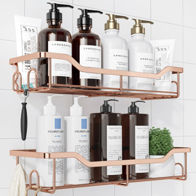 Stainless Steel Shower Caddy, 2-Pack