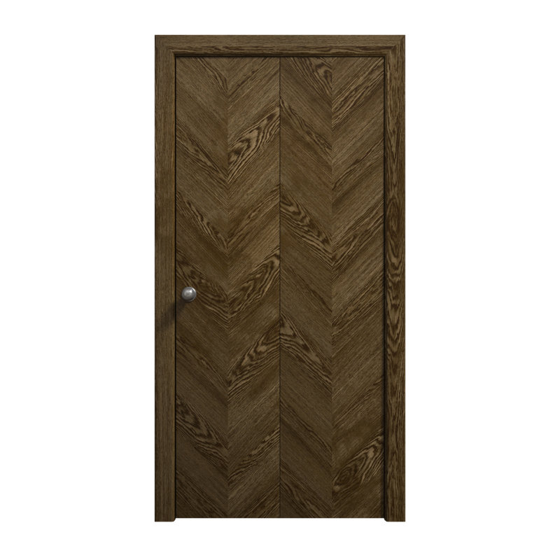 Portes coulissantes pliantes pour garde-robe | Ego 5005 | Ensemble de quincaillerie pour moulures robustes | Portes de garde-robe de chambre en bois massif