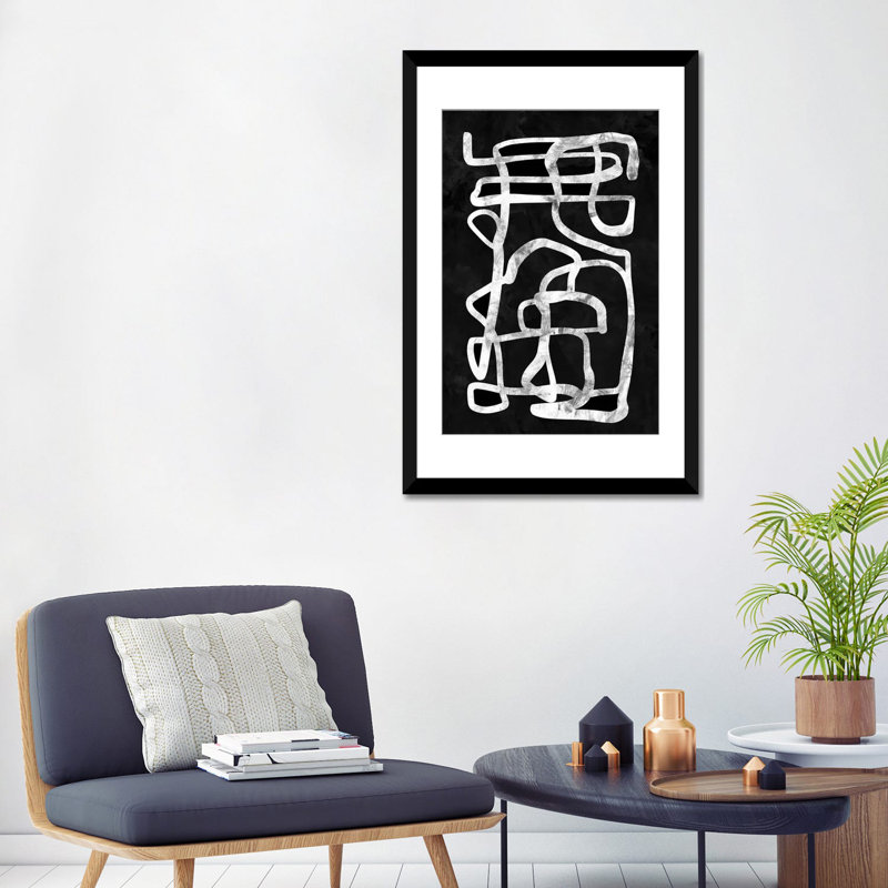 « mono set ii », impression sur toile, H 12 po x l 8 po x P 0,75 po, Toile tendue, Pas de tapis