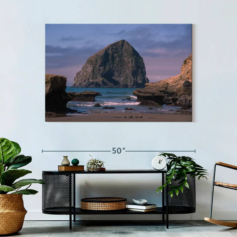 Gillard Oregon Haystack Rock, 32" H x 48" W