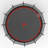 16FT trampoline Pumpkin- Black Red-Upgrade