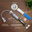 2 lumières de barbecue rechargeables ultra-lumineuses pour barbecue