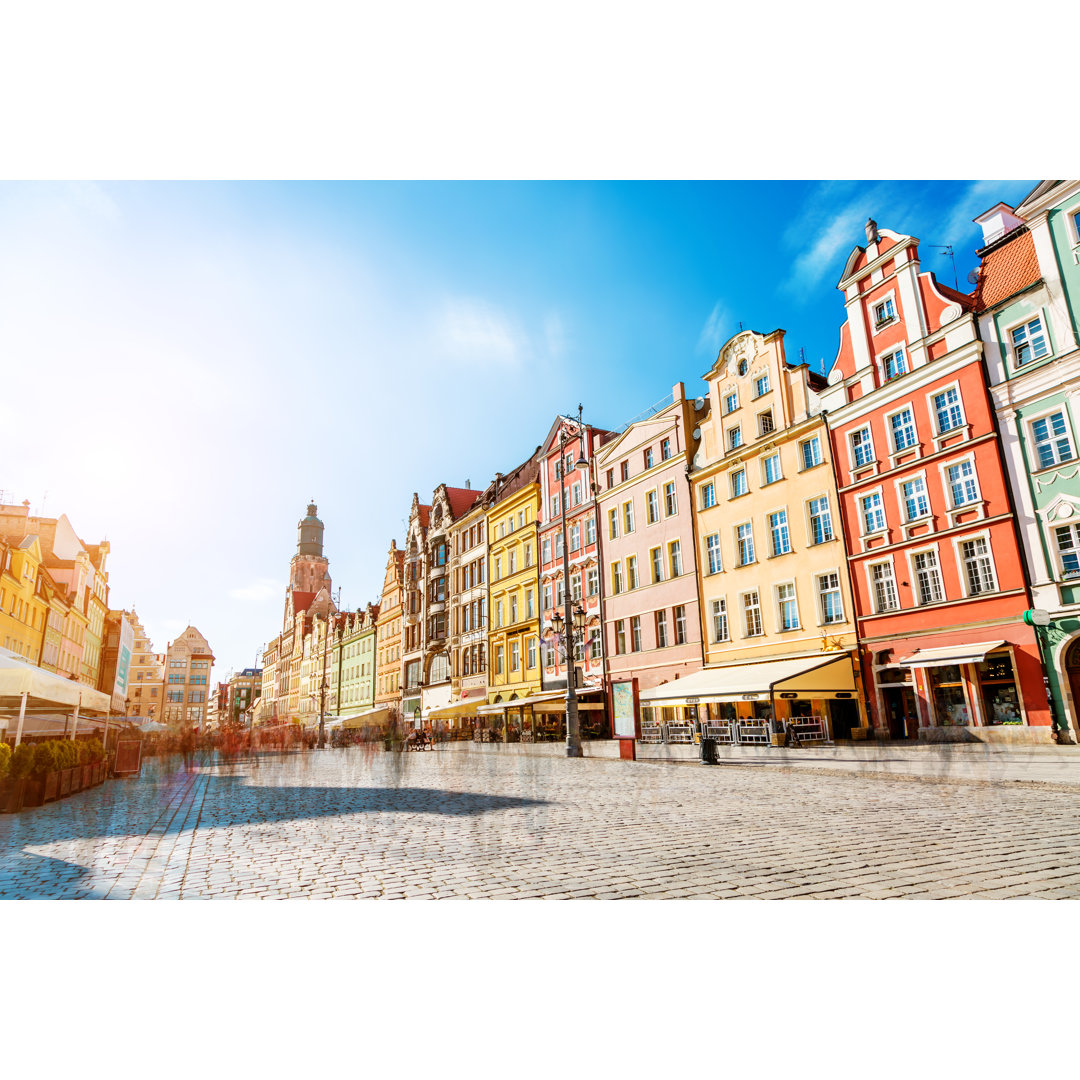 Altes Rathaus Breslau (Ratusz Wrocawski) von Leonid_Tit - Leinwandfoto