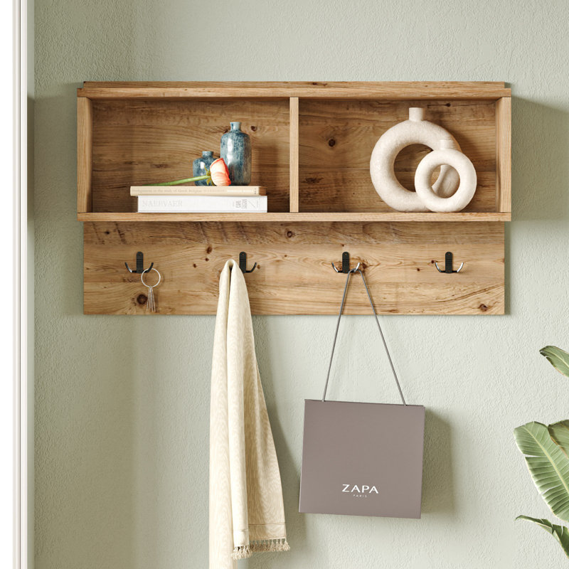 Locelso Floating Shelf, Natural