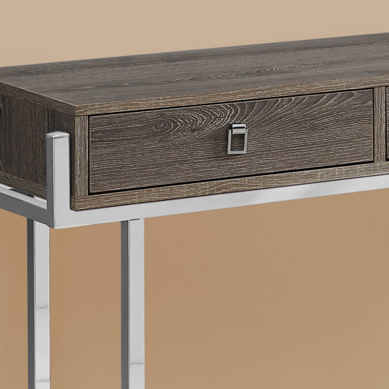 Table d'appoint en métal Damari, Taupe
