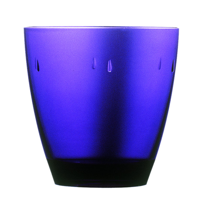 Verre à liqueur en polycarbonate - 6 pièces, Améthyste