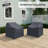 Jerimya Swivel Patio Wicker Outdoor Lounge Chair Covers