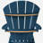 Plastic Adirondack Chair set of 2, All-Weather HIPS Outdoor Patio Chairs for Lawn, Garden, Fire Pit, Backyard-1428085712