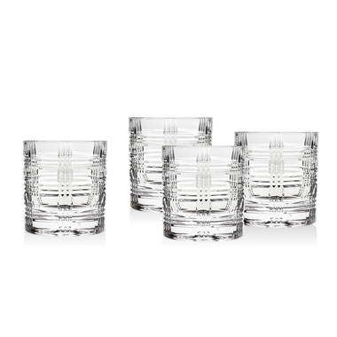 Winston Porter Immanuela 4 - Piece 10oz. Glass Whiskey Glass Glassware Set  & Reviews