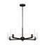 Fullton Dining Room Chandelier With Clear Shade-1097500227-1097500228-1097500230