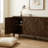 65.2" Mid-century Modern Sideboard Buffet Cabinet – Symmetrical Geometric Accent Console For Living Room & Entryway-469321807