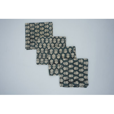 Serviettes en tissu absorbant 18 po x 18 po Fabividine - parfaites pour toutes les occasions, Tulsi Buti