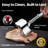 Gourmet Easy Stainless Steel Meat Tenderizer Hammer