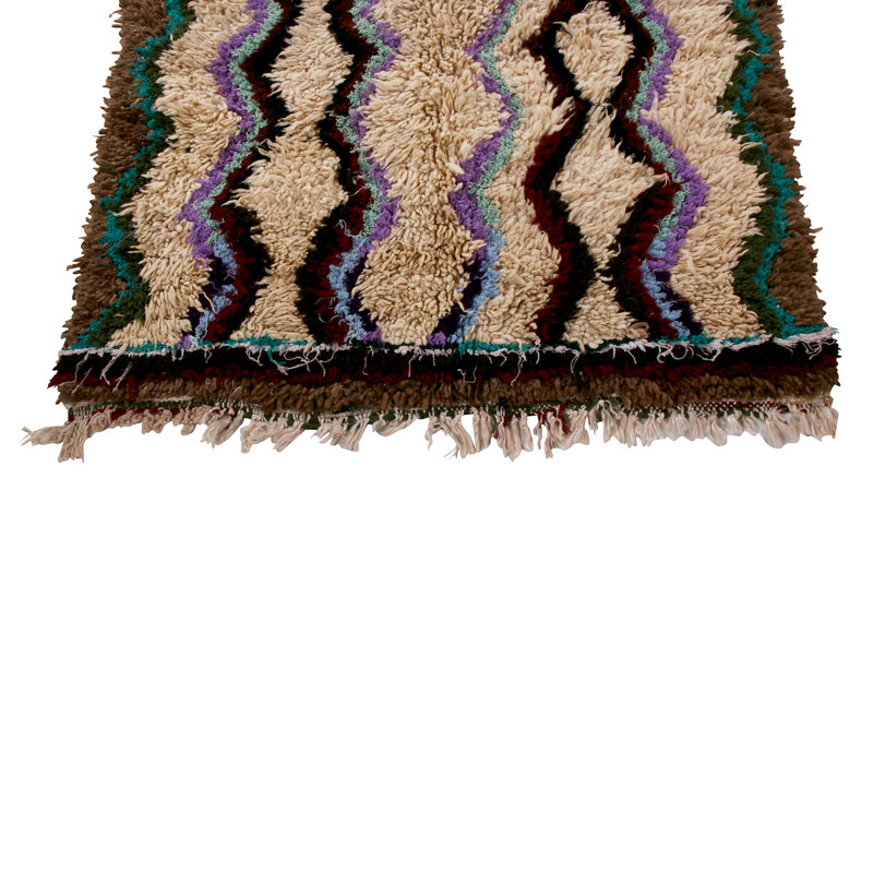 One-of-a-Kind 4'4" x 8'4" Hand Knotted Area Rug