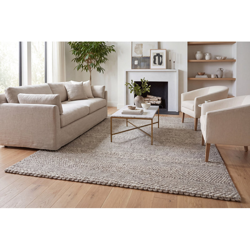 Allessa Performance Striped Indoor Rug, Rectangle 9' x 12'