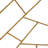 47 " W x 71 " H 3 - Panel Folding