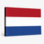 Drapeau du Royaume des Pays-Bas - art mural sur toile tricolore-133572440