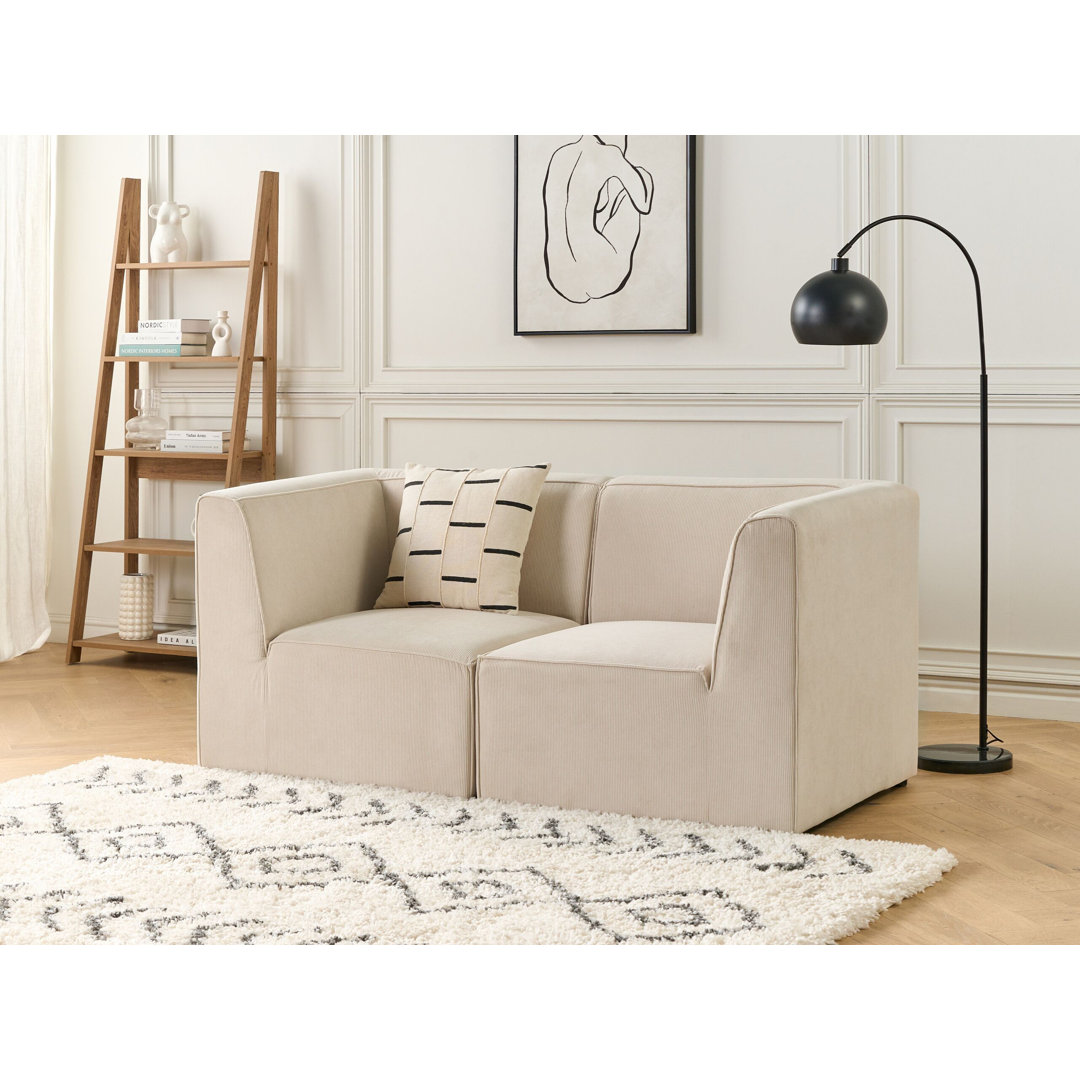 2-Sitzer Sofa Barbaraa aus Kord