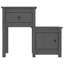 Bedside Cabinet 79,5x38x65,5 cm Solid Wood Pine-1323191363-1281220596