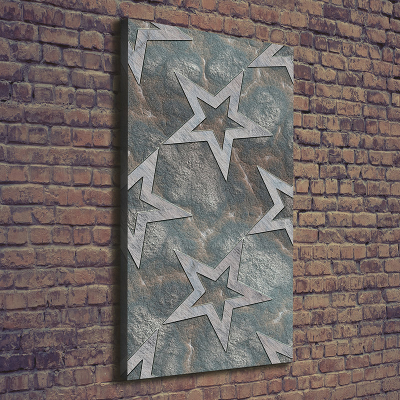 Stone Stars - Wrapped Canvas Print
