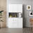 74" Kitchen Pantry with Microwave Shelf-398679170