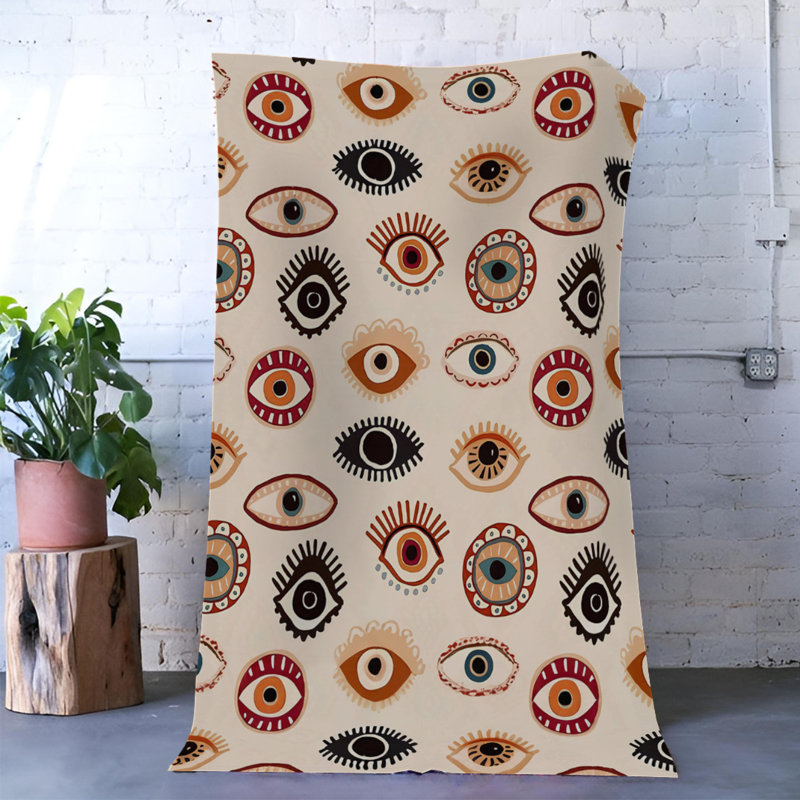 Tapis intérieur / extérieur en polypropylène tissé à la machine Sashia, Rectangle 3 pi 4 po x 6 pi 7 po